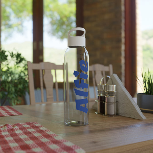 Personalized Sky Water Bottle, Customized Water Bottle, Gym Bottle, Eco-Friendly Hydration, Motivational Gift, Cool Designs for Students