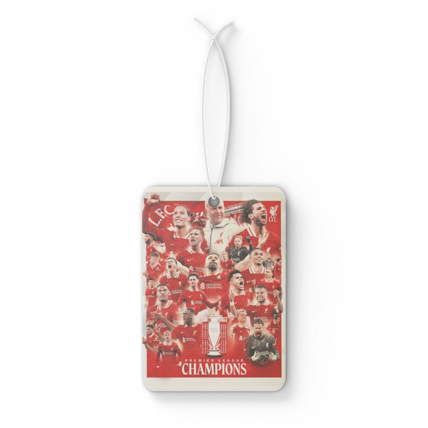 Football Vibes Air Freshener | Football Car Decor, Sports Gift for Fans, Summer Road Trip, Unique Car Accessory, Red Fans Collection